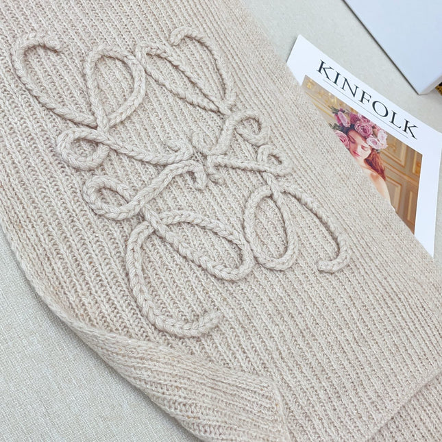 LOEWE 26S SCARF 180 IN CASHMERE 130331