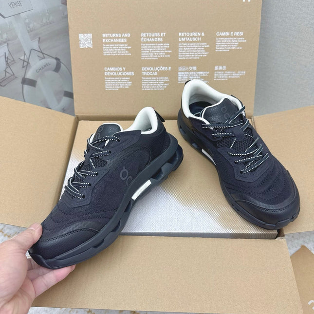 LOEWE 26S ON CLOUDTILT SHOES IN BLACK FABRIC