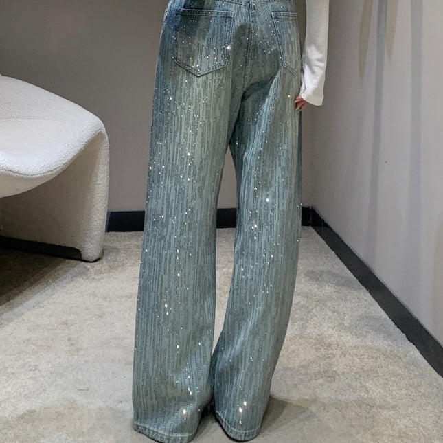 BALENCIAGA 26S WIDE LEG JEANS 005