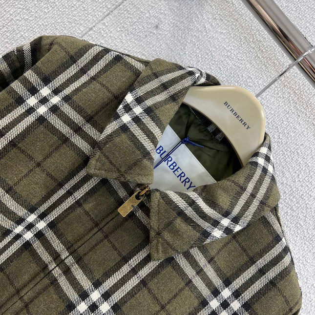 BURBERRY 25S PLAID JACKET 0017