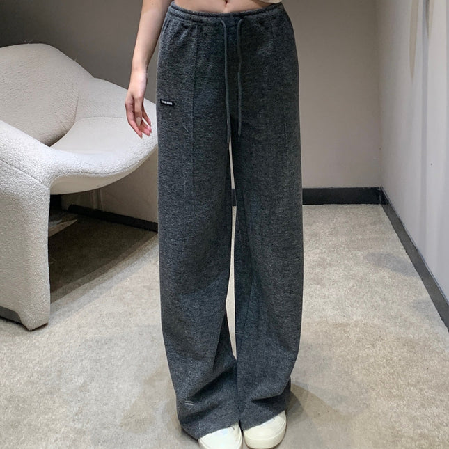 MIUMIU WIDE-LEG PANTS STYLE 657