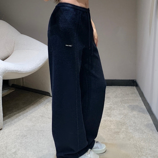 MIUMIU WIDE-LEG PANTS STYLE 656