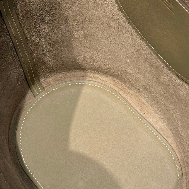 IN THE LOOP 18 IN ETOUPE TOGO CALFSKIN GOLD HARDWARE