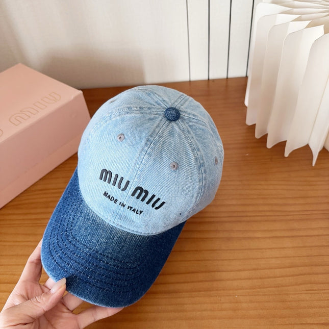 MIUMIU BASEBALL CAP STYLE 68