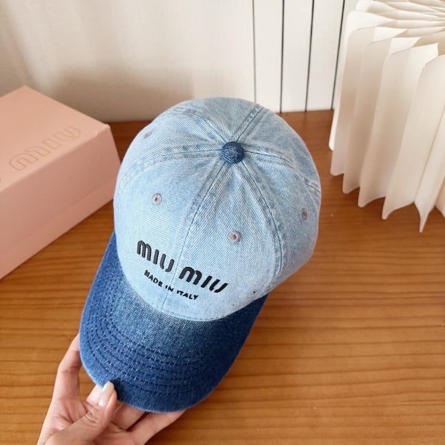 MIUMIU BASEBALL CAP STYLE 68