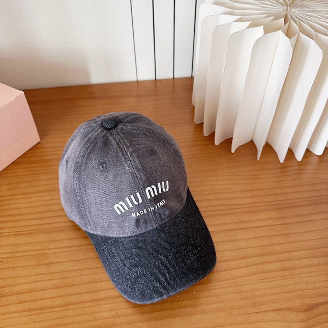 MIUMIU BASEBALL CAP STYLE 67