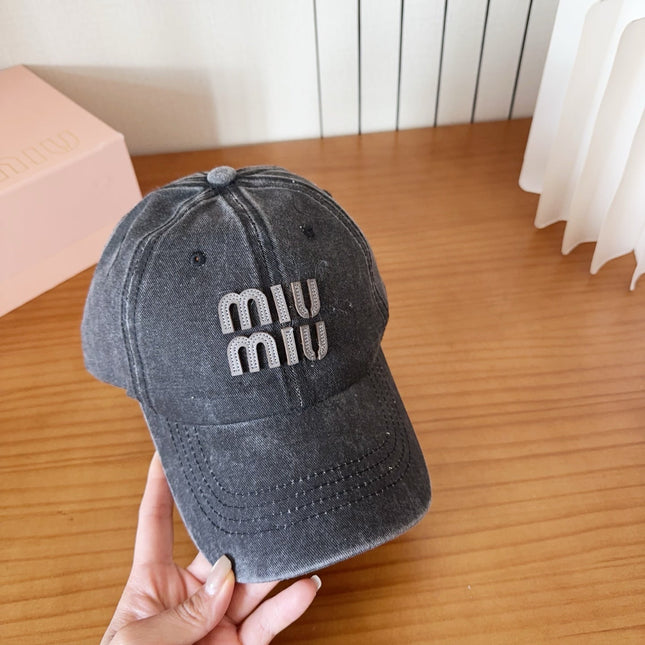 MIUMIU BASEBALL CAP STYLE 50