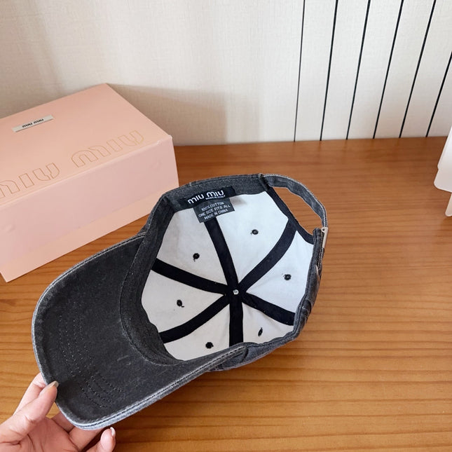MIUMIU BASEBALL CAP STYLE 50