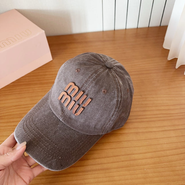 MIUMIU BASEBALL CAP STYLE 49