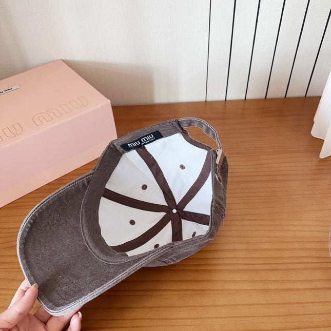 MIUMIU BASEBALL CAP STYLE 49
