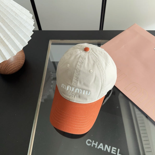 MIUMIU 26S BASEBALL CAP 319592