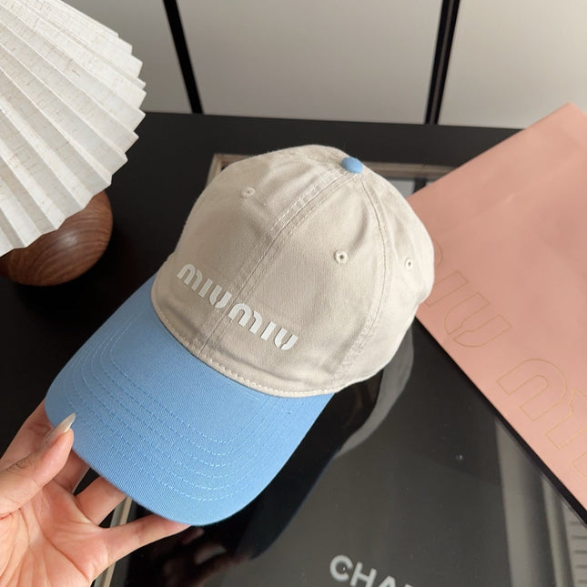 MIUMIU 26S BASEBALL CAP 319593
