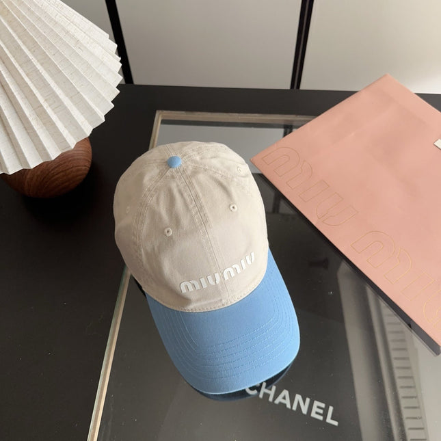 MIUMIU 26S BASEBALL CAP 319593
