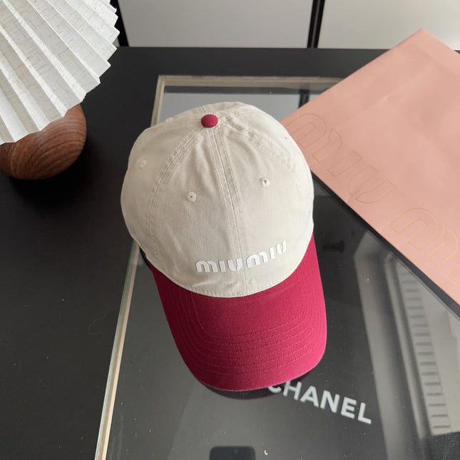 MIUMIU 26S BASEBALL CAP 319594