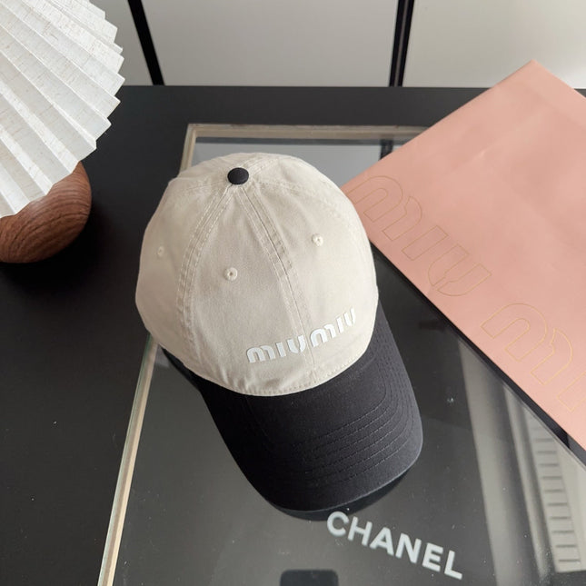 MIUMIU 26S BASEBALL CAP 319597