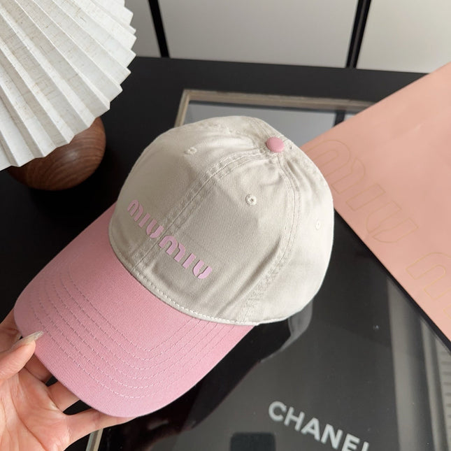 MIUMIU 26S BASEBALL CAP 319598