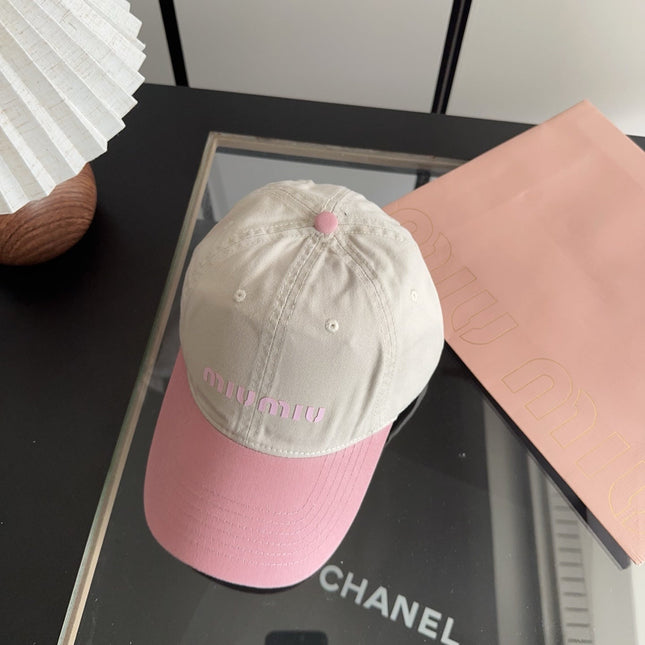 MIUMIU 26S BASEBALL CAP 319598