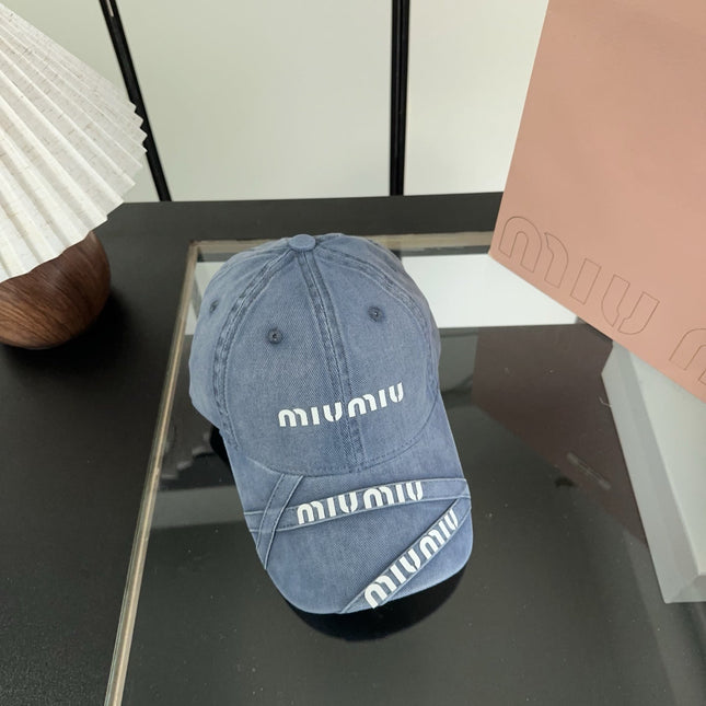 MIUMIU 26S BASEBALL CAP 332734