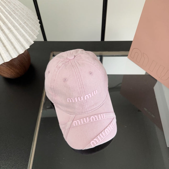 MIUMIU 26S BASEBALL CAP 332733