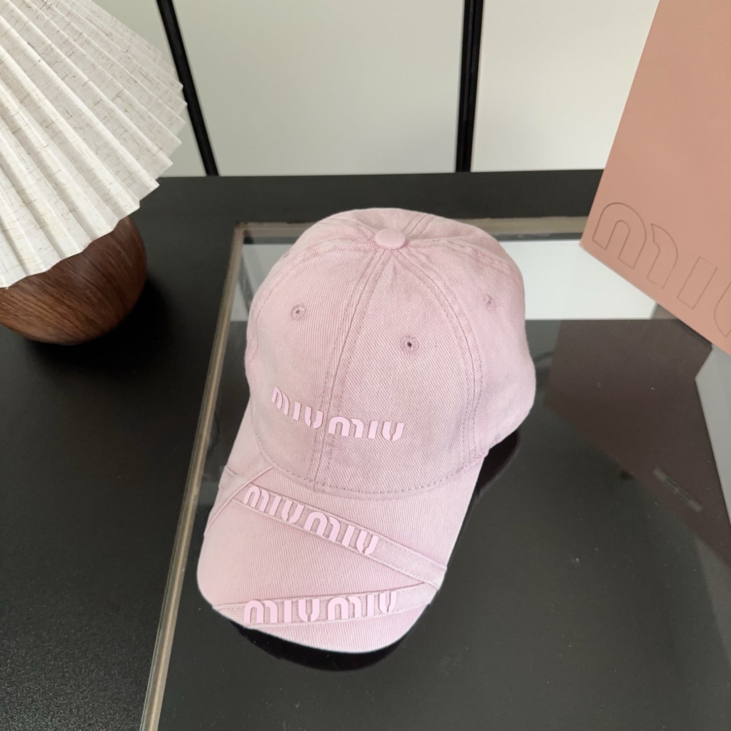MIUMIU 26S BASEBALL CAP 332733