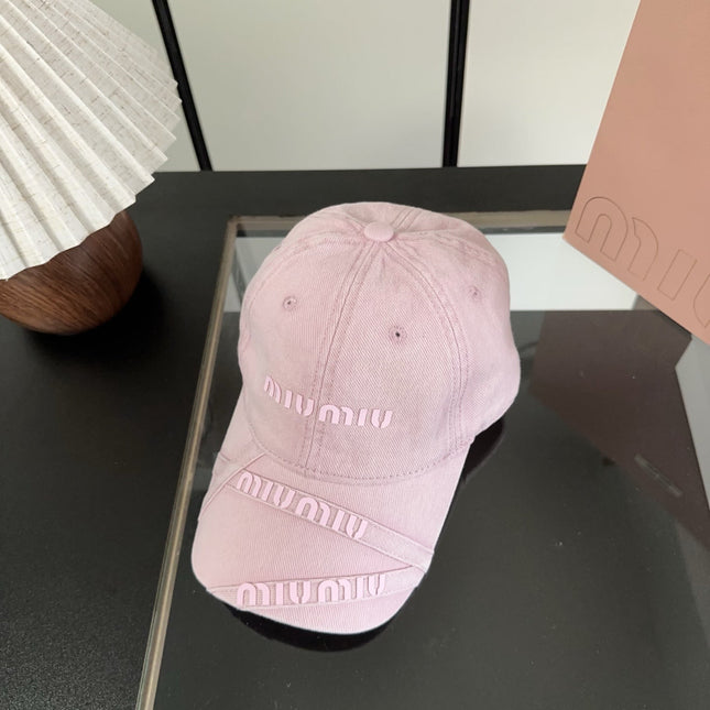 MIUMIU 26S BASEBALL CAP 332733