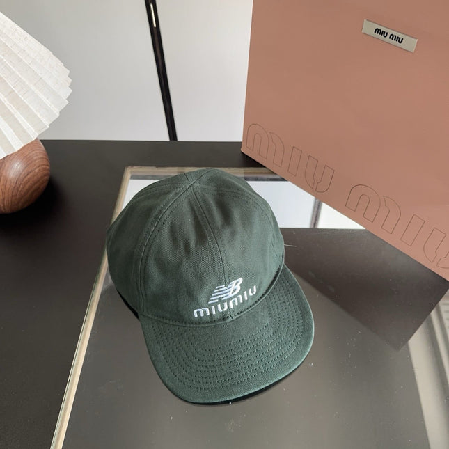 MIUMIU 26S BASEBALL CAP 329818