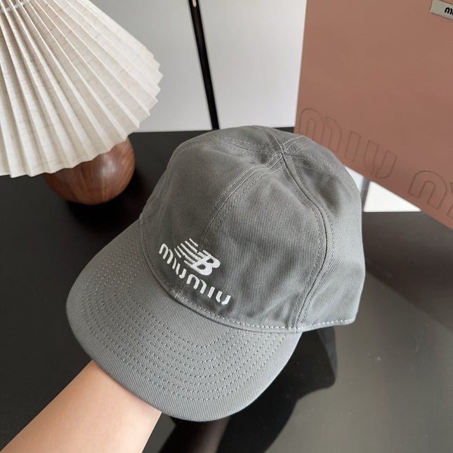 MIUMIU 26S BASEBALL CAP 329819