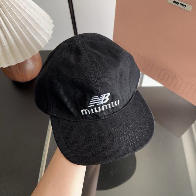 MIUMIU 26S BASEBALL CAP 329822
