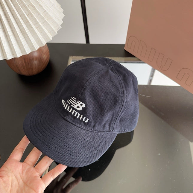 MIUMIU 26S BASEBALL CAP 329823