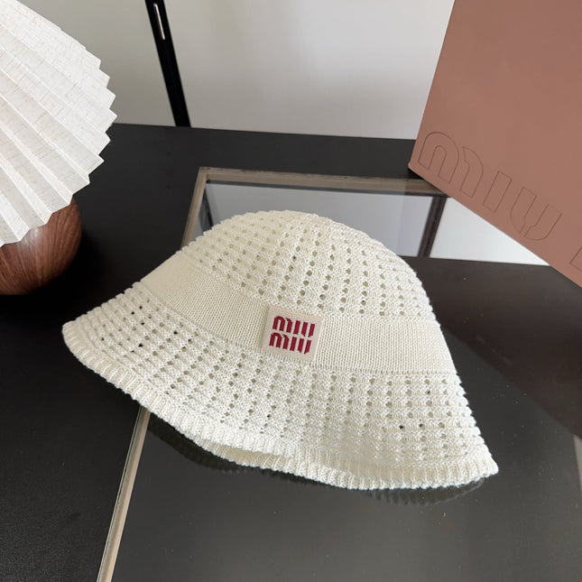 MIUMIU 26S CROCHET BUCKET HAT 339416