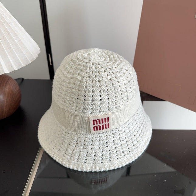 MIUMIU 26S CROCHET BUCKET HAT 339416