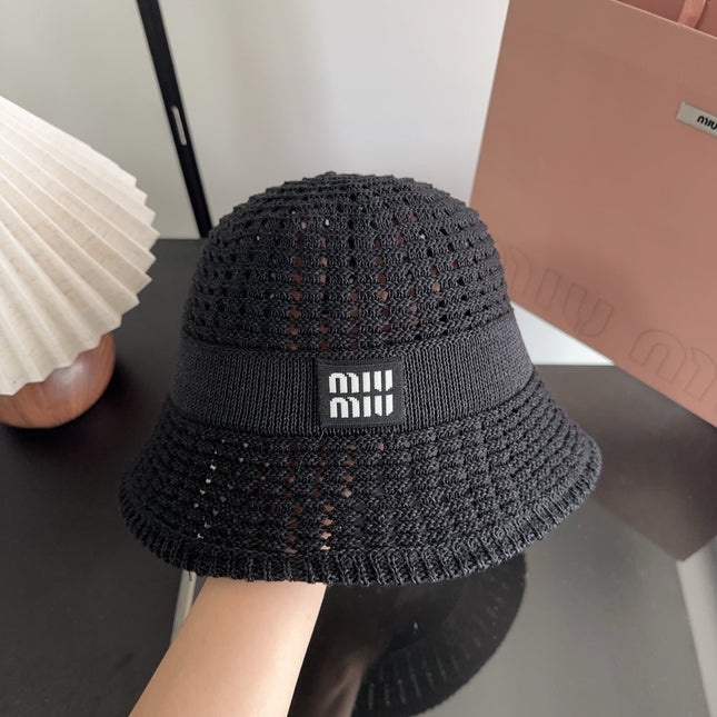 MIUMIU 26S CROCHET BUCKET HAT 339417