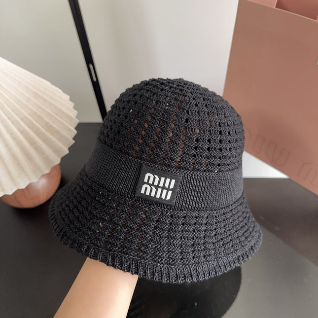 MIUMIU 26S CROCHET BUCKET HAT 339417