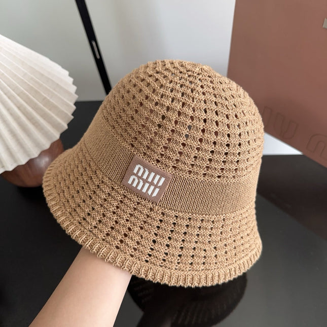 MIUMIU 26S CROCHET BUCKET HAT 339418