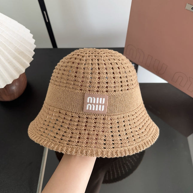 MIUMIU 26S CROCHET BUCKET HAT 339418