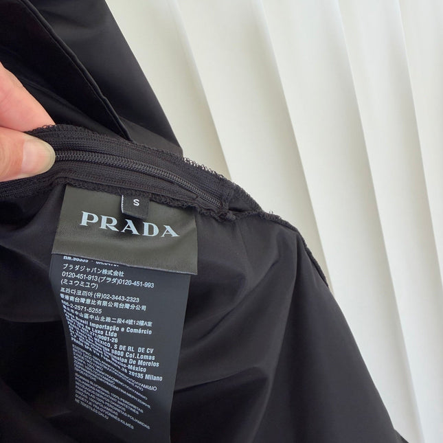 PRADA 26S PLEATED MIDI SKIRT STYLE 941