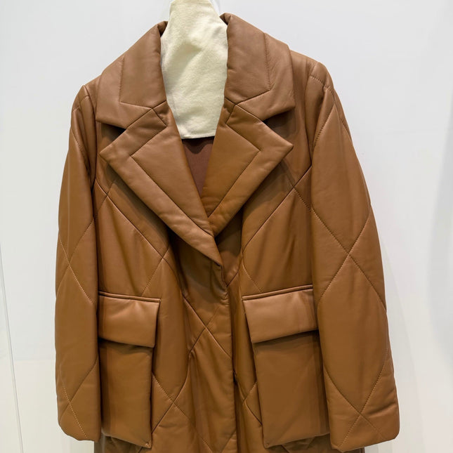 MAX MARA 25S QUILTED LONG COAT 029