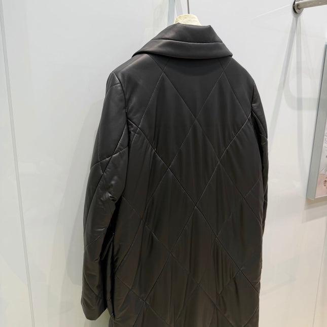 MAX MARA 25S QUILTED LONG COAT 030
