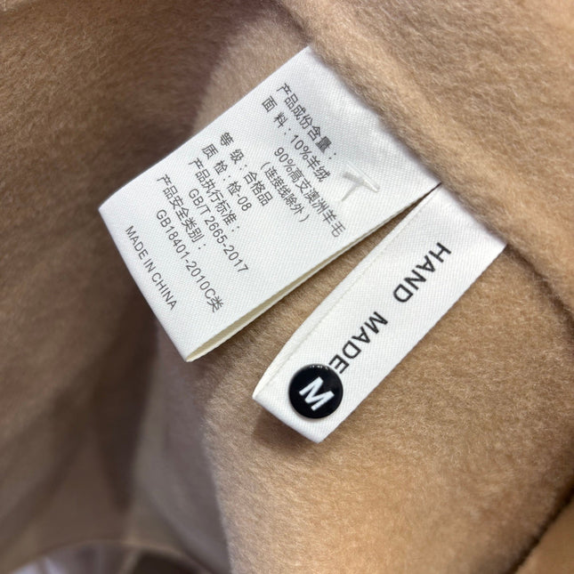 MAX MARA 25S DOUBLE-FACED CASHMERE COAT 055