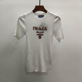 PRADA 26S SHORT-SLEEVE KNIT TOP STYLE 999