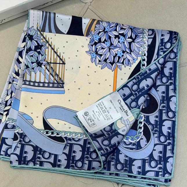 DIOR 26S SCARF 90CM IN SILK 311992