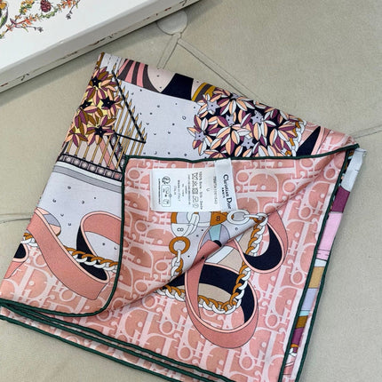 DIOR 26S SCARF 90CM IN SILK 311991