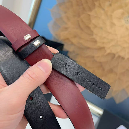 CHANEL 26S BELT 30 MM IN BLACK CALFSKIN 658698