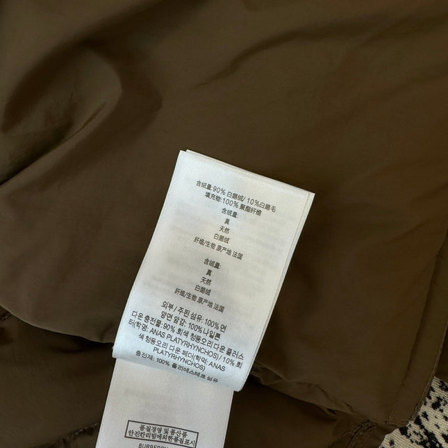 BURBERRY 25S SHORT DOWN JACKET 192