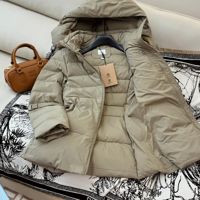 BURBERRY 25S MID-LENGTH DOWN COAT 170