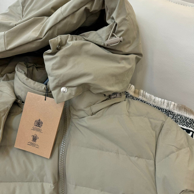 BURBERRY 25S MID-LENGTH DOWN COAT 170