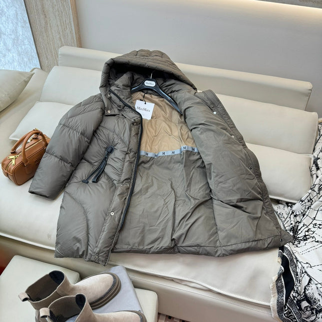 MAX MARA 25S MID-LENGTH DOWN JACKET 085