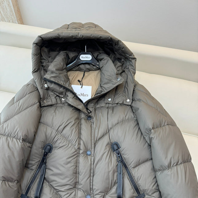 MAX MARA 25S MID-LENGTH DOWN JACKET 085