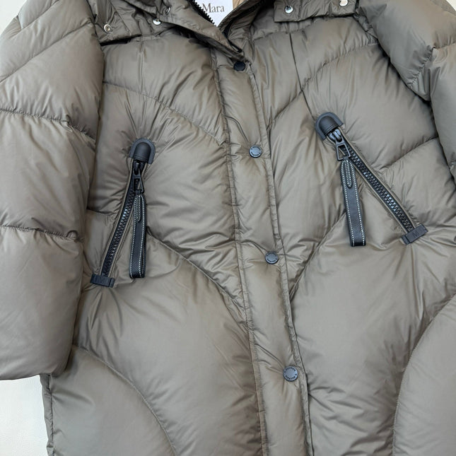 MAX MARA 25S MID-LENGTH DOWN JACKET 085