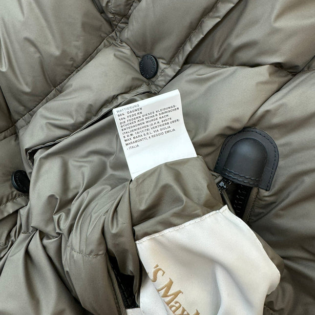 MAX MARA 25S MID-LENGTH DOWN JACKET 085